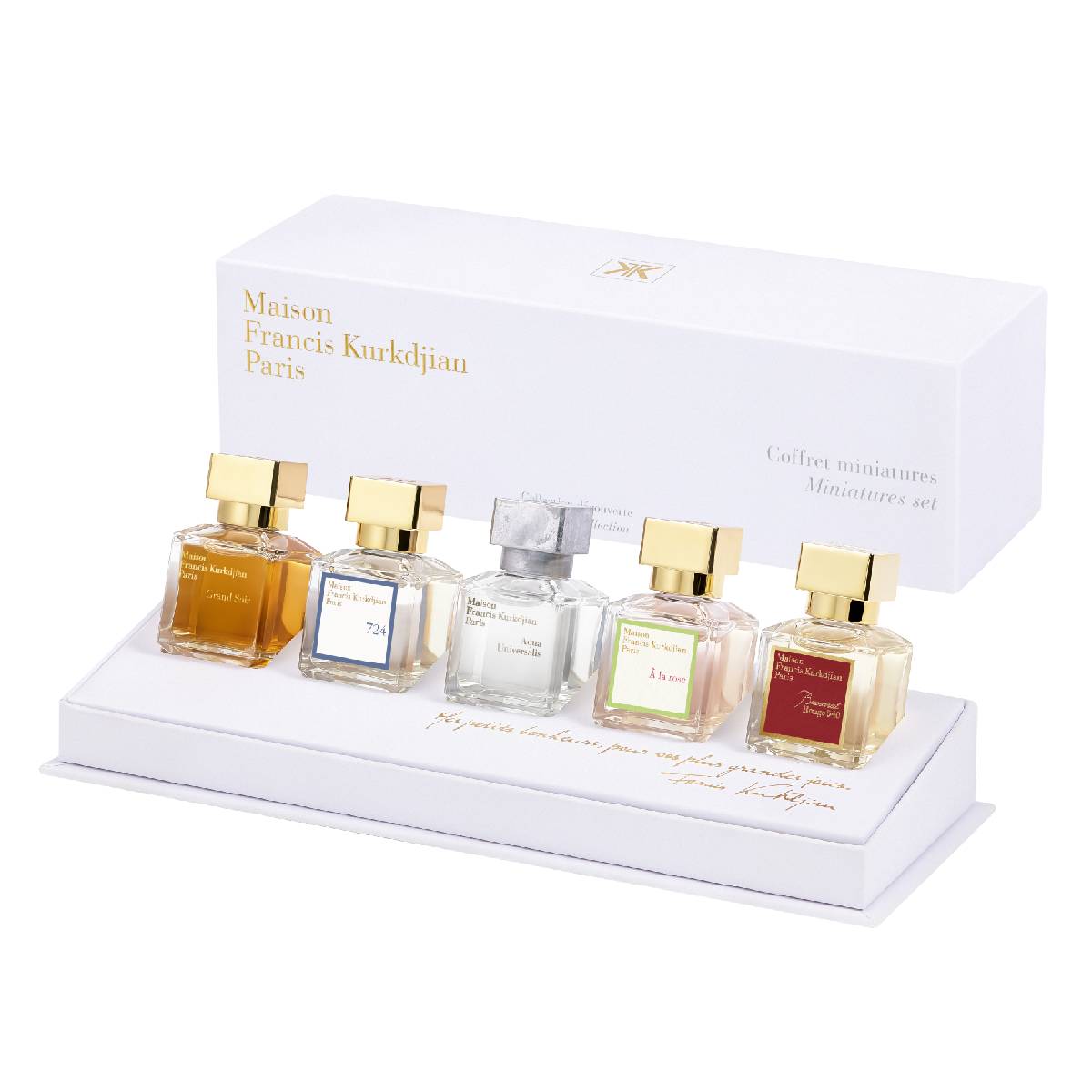 Maison Francis Kurkdjian ミニチュア香水セット The Miniature Set | escentials.com