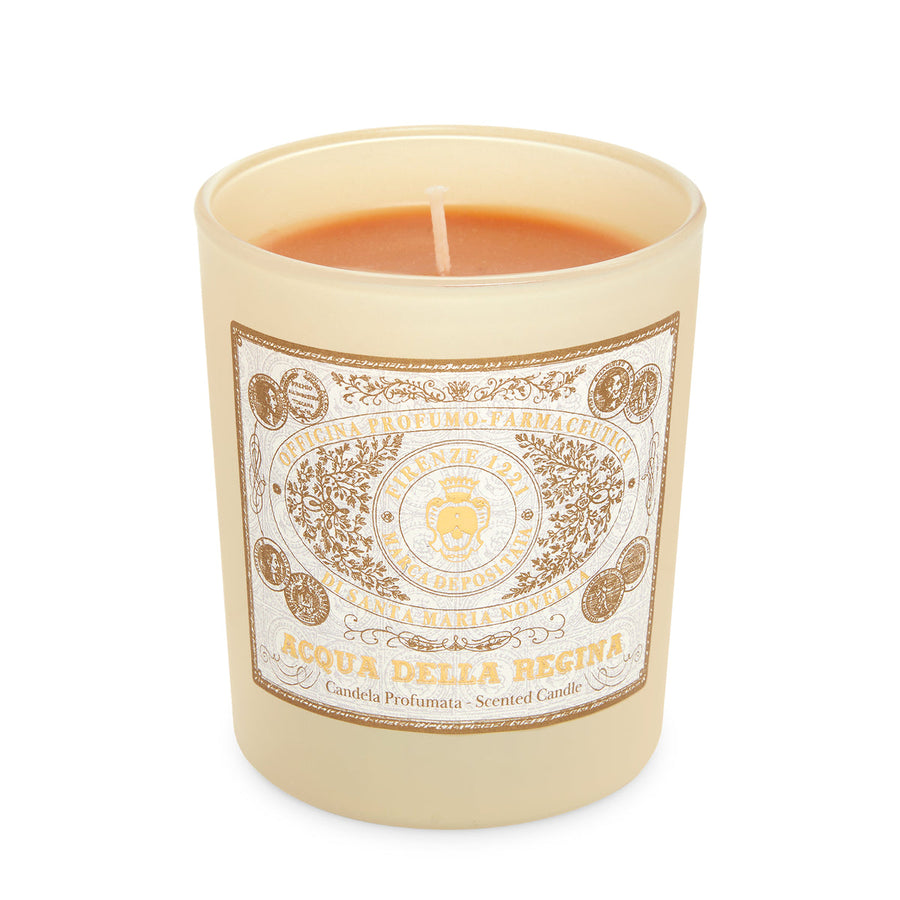 Acqua della Regina Scented Candle with Glass