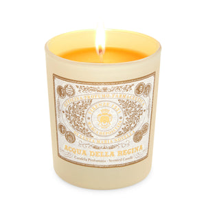 Acqua della Regina Scented Candle with Glass