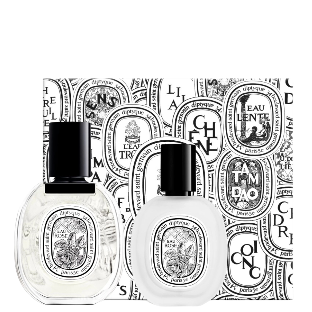 diptyque Eau Rose パフューム&ヘアミストセット Eau Rose duo set, Eau de toilette & Hair mist | escentials.com