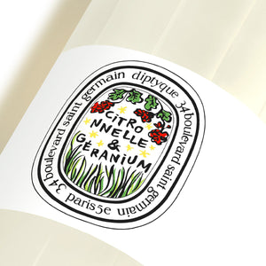 Lemongrass & Geranium - Scented cleansing hand and body gel