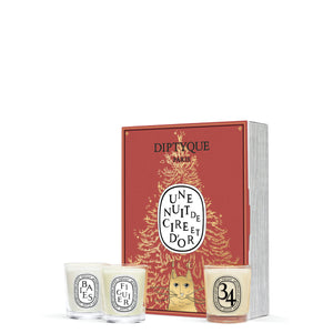 Surprise Set with 3 miniature candles - Holiday Edition
