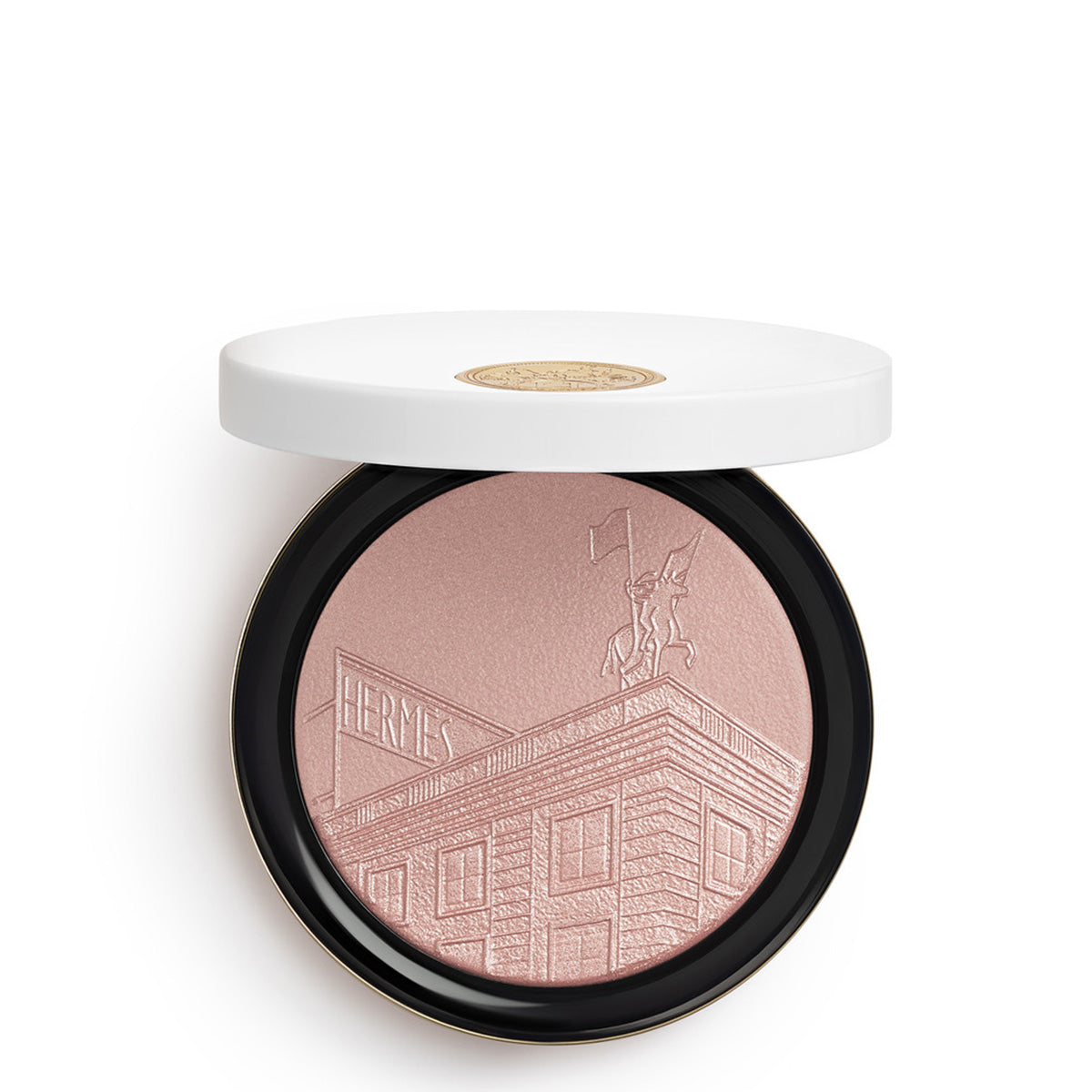 フェイスカラー HERMES Poudre 24 Faubourg OZ OR ROSE 7g 24 Faubourg, Face and Eye Illuminating Powder, Limited Edition