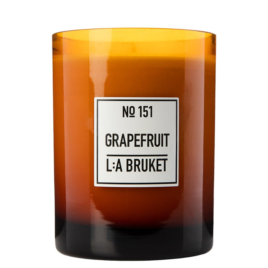 L:A Bruket - 151 Scented Candle Grapefruit - escentials.com