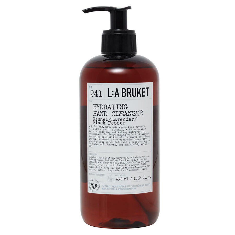 241 Hydrating Hand Cleanser 
Fennel, Lavender and Black Pepper - escentials.com