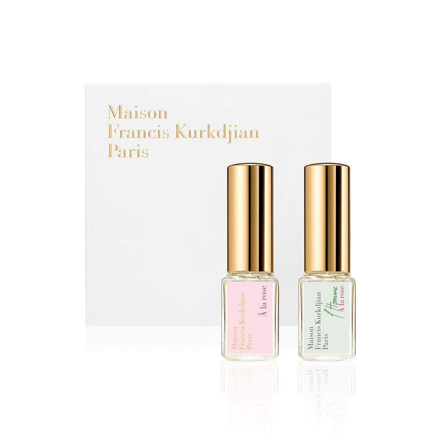 Maison Francis Kurkdjian - L'Homme À la Rose & À la Rose 5ml Deluxe Duo box - escentials.com