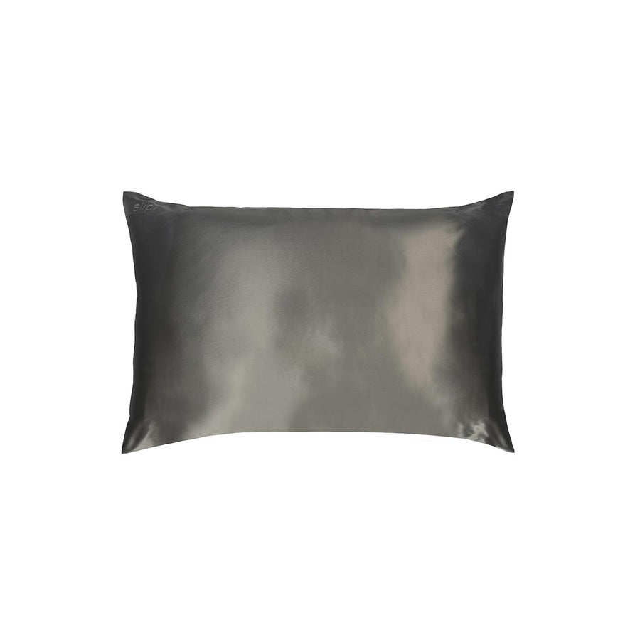 Slip - Charcoal Queen Envelope Pillowcase - escentials.com